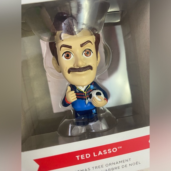 Hallmark Ornament Ted Lasso Soccer Ball Warner Bros New - Picture 4 of 4